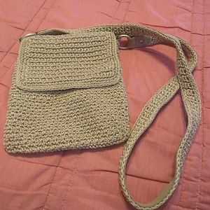 Tan crossbody bag